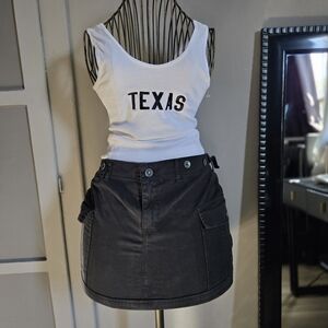 White Texas Tank Top